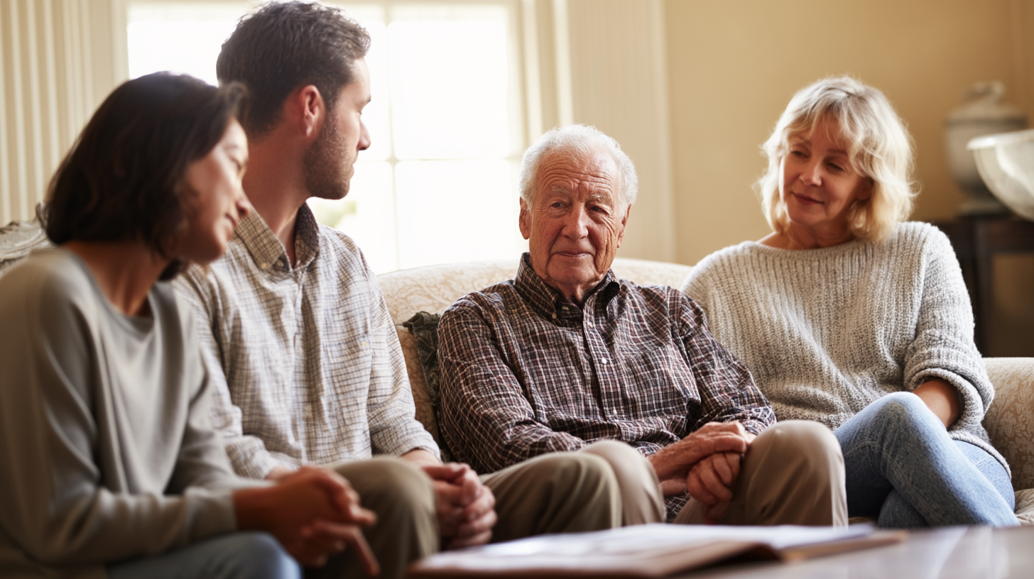 KNUGE_A_multigenerational_white_family_seated_together_in_a_w_e51a6fbf-a4c4-4b33-ba89-0074e793c143_0